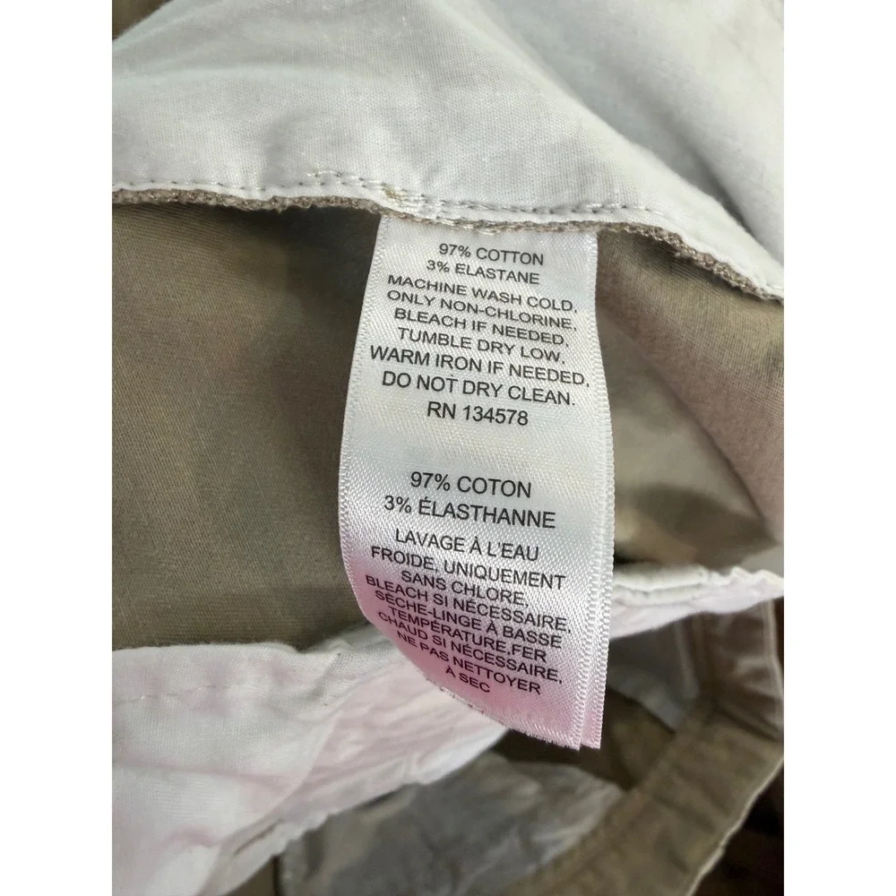 Vineyard Vines Breaker Shorts Mens 38 Tan Khaki Cotton Stretch Preppy Chino Golf